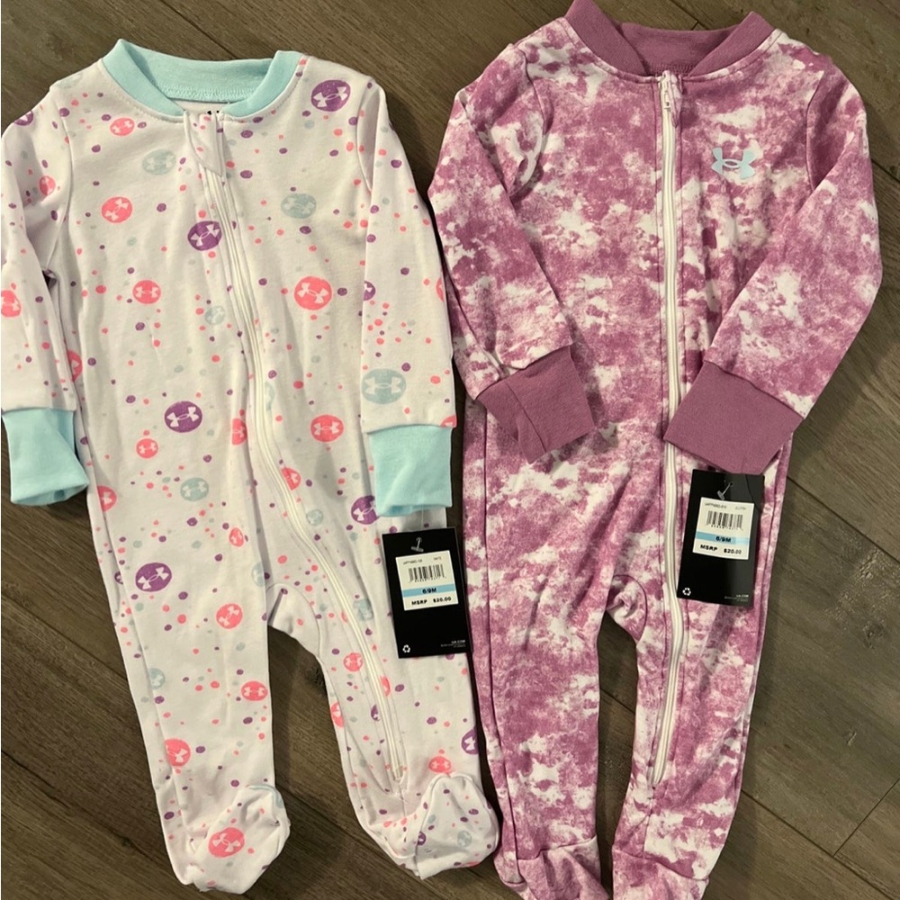 Under Armour footie pajamas for baby